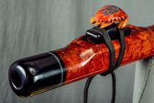 Red Mallee Burl Native American Flute, Minor, Low C#-4, #L32A